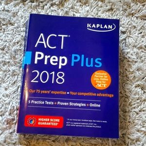 Kaplan ACT prep book